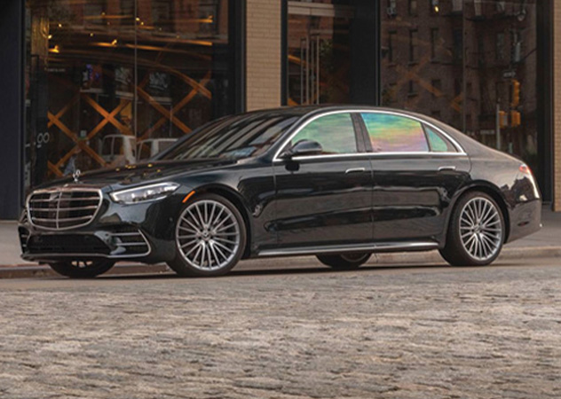 Mercedes S Class Elite Black Car Service